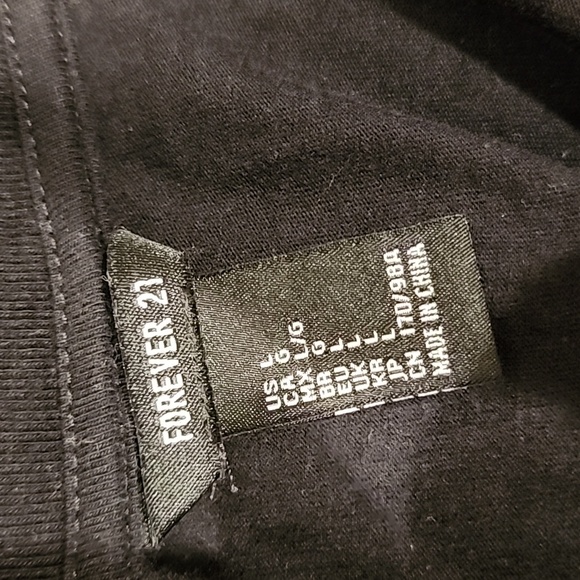 Forever 21 Camp Life Crop Top - SZ L - Picture 5 of 5